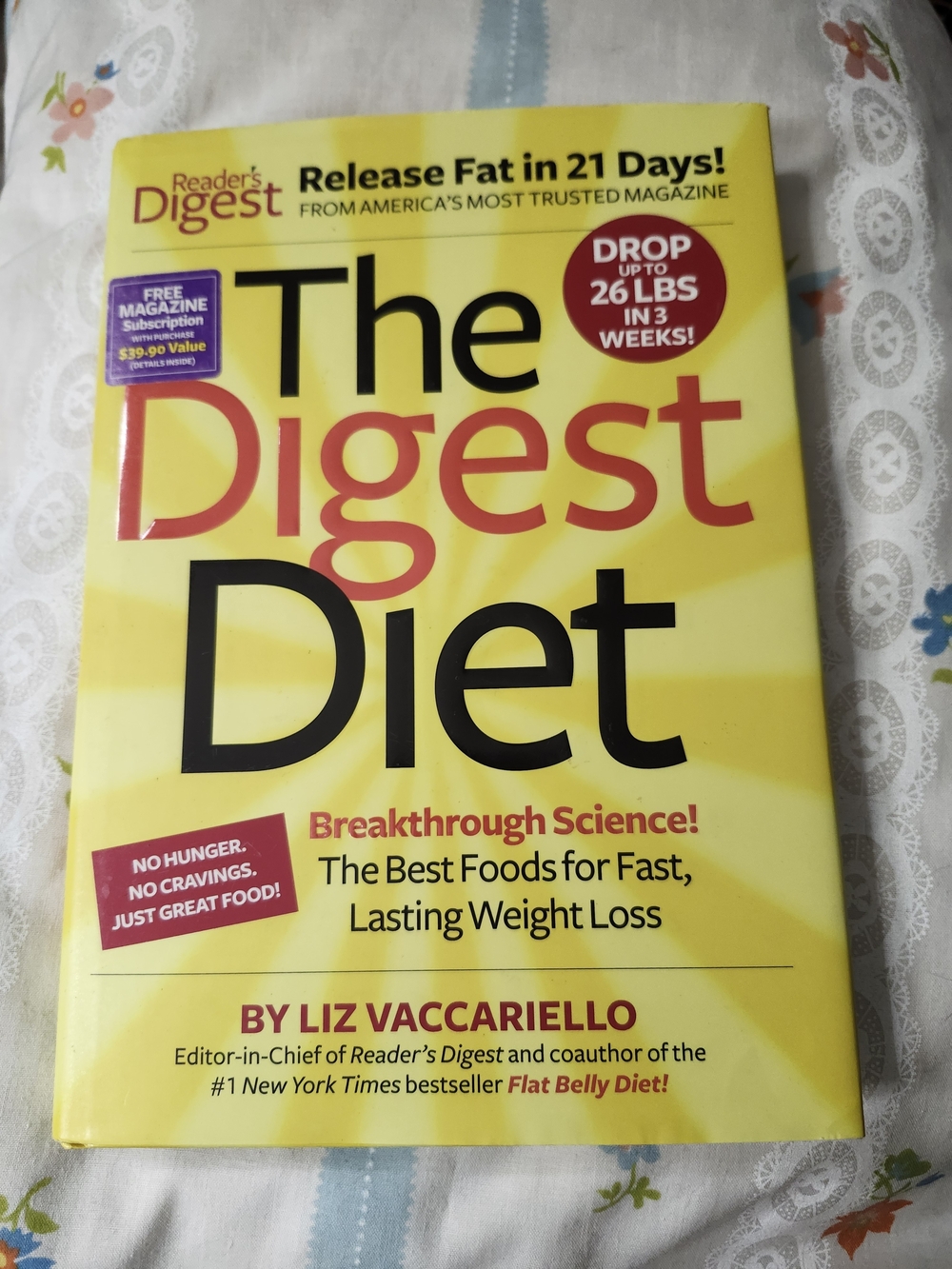 "Reader's Digest 'The Digest Diet'" Hardcover Book